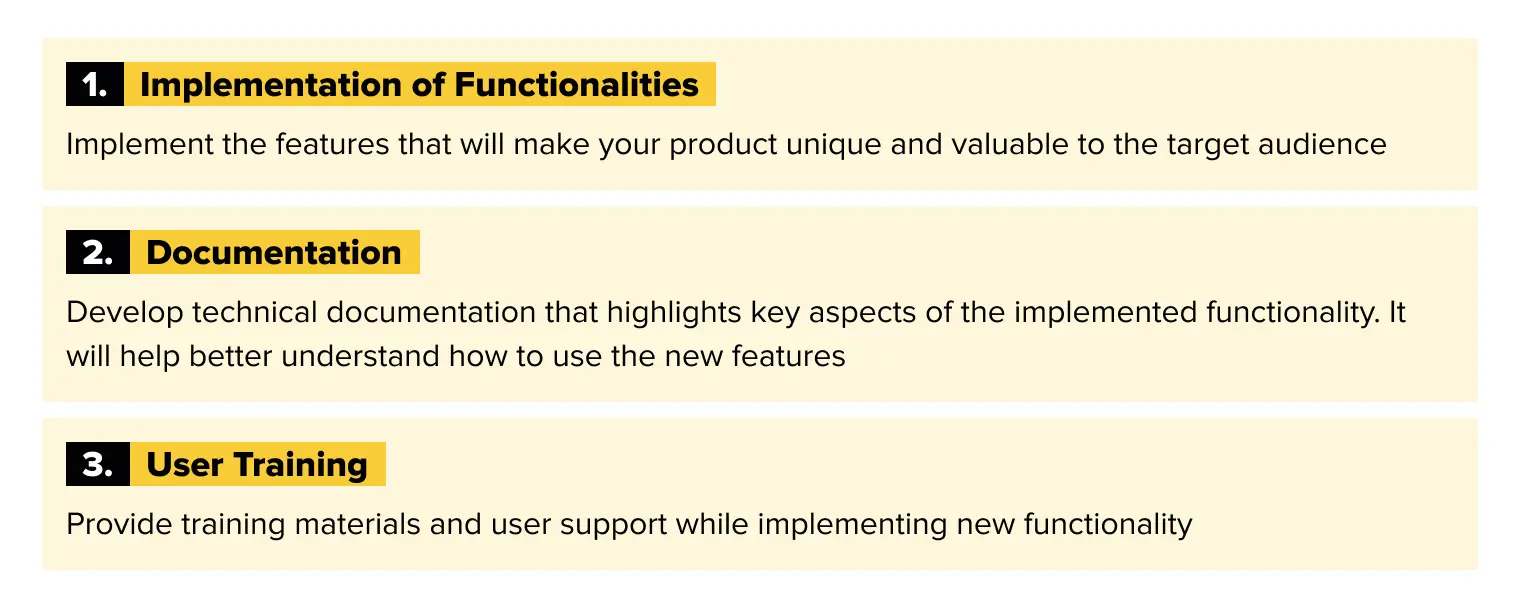 Implementing Core Functionality