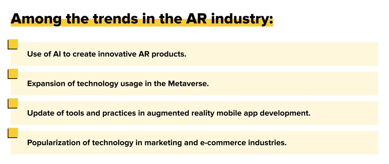 Latest Trends in AR App Development for 2023