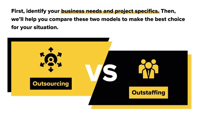 Outstaffing vs Outsourcing Key Differences Affecting Your Choice