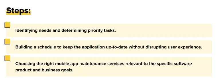 Planning Your Mobile App Maintenance Strategy