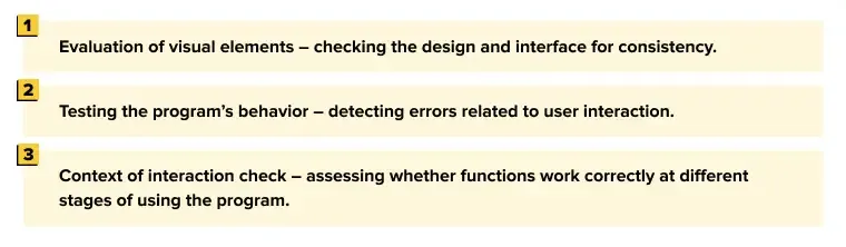 Searching for Visual and UX Issues